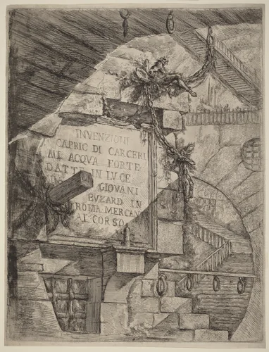 Title Plate by Giovanni Battista Piranesi, print, 1749-1750