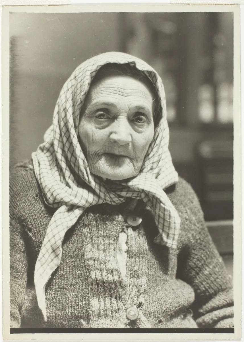 Jewish Grandmother, Ellis Island by Lewis Wickes Hine, photograph, 1926