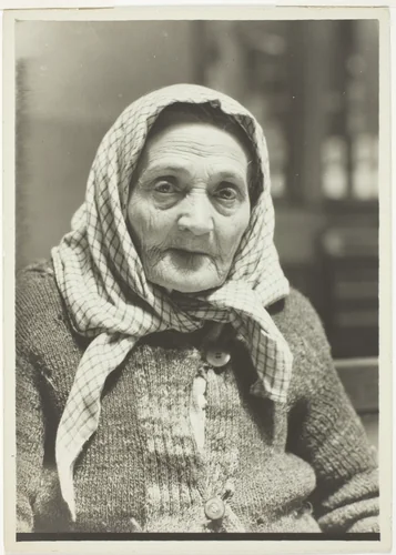 Jewish Grandmother, Ellis Island by Lewis Wickes Hine, photograph, 1926