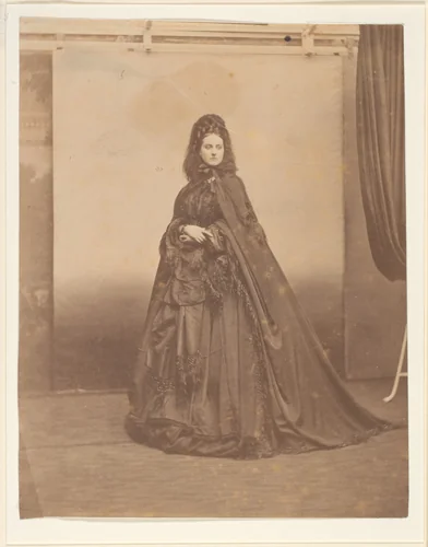 Funerale by Pierre-Louis Pierson, photograph, 1860-1869