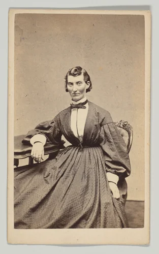 Frances Clalin Clayton by Samuel Masury, photograph, 1864-1866