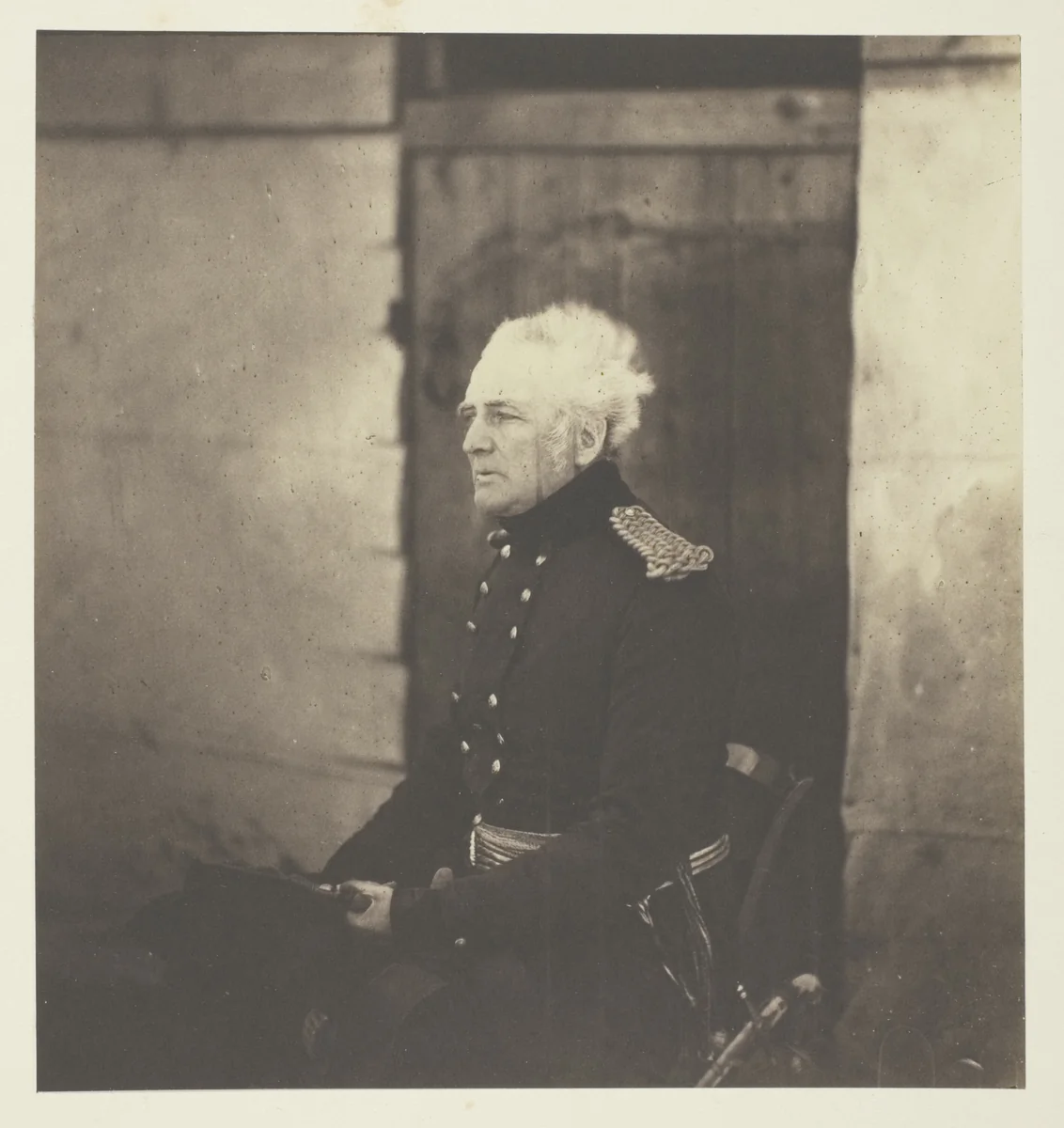 Lieutenant General Sir George Brown, G.C.B. by Roger Fenton, photograph, 1855