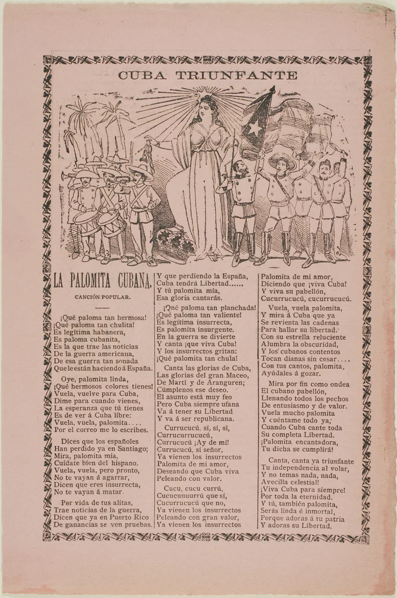 Triumphant Cuba by José Guadalupe Posada, print, 1871-1913