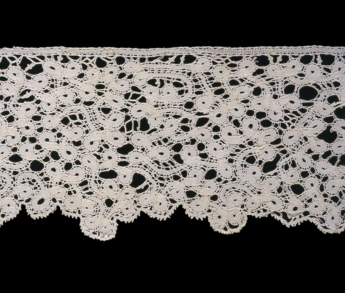 Border by Italy, textile, 1701-1750