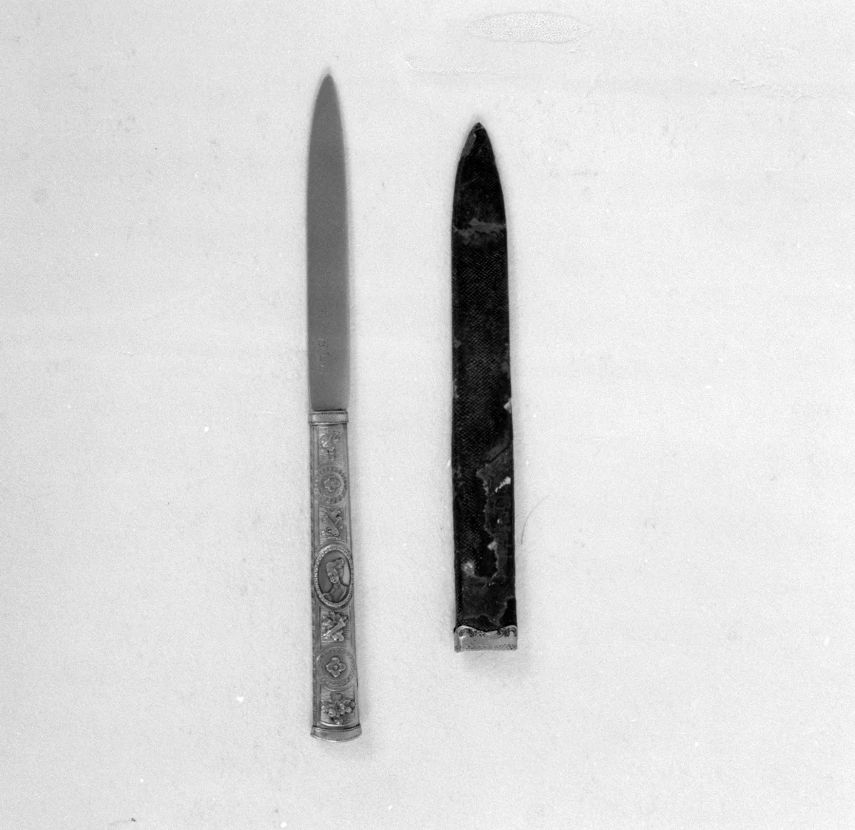 Knife by I. G., metalwork, 1765-1775