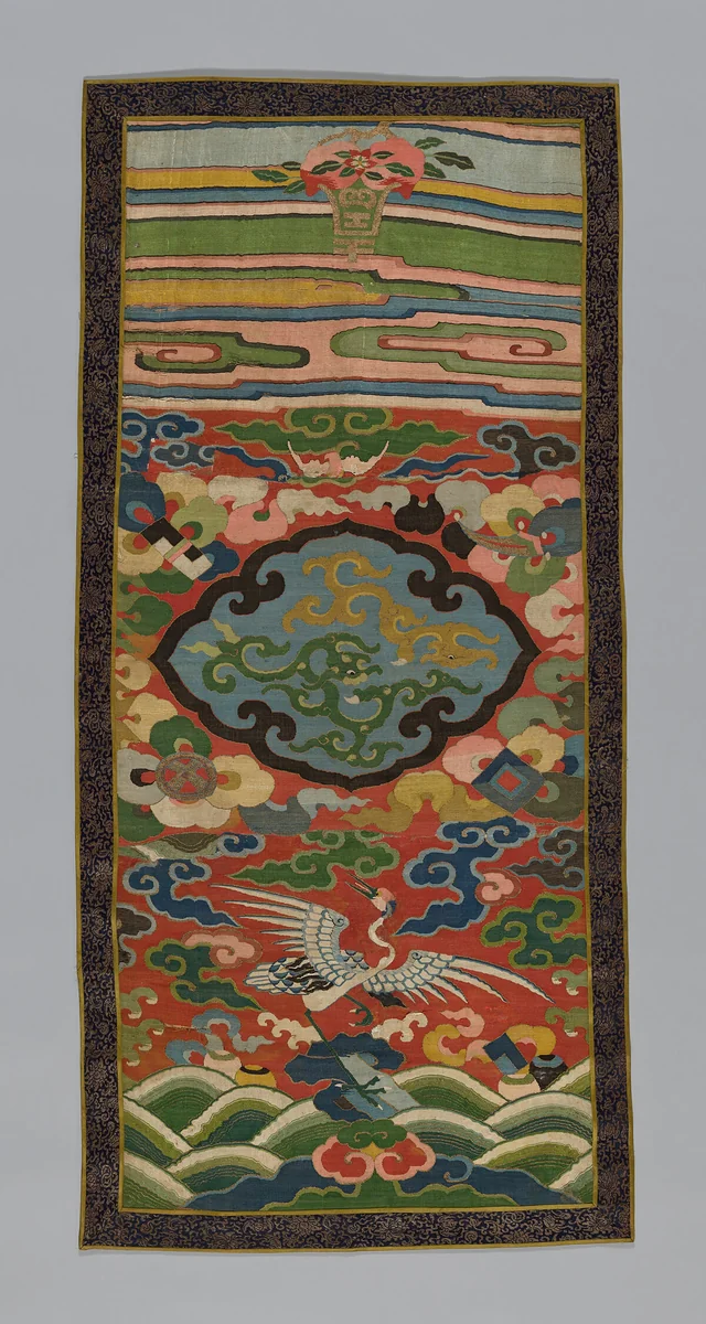 Panel (Furnishing Fabric) by China, textile, 1600-1644