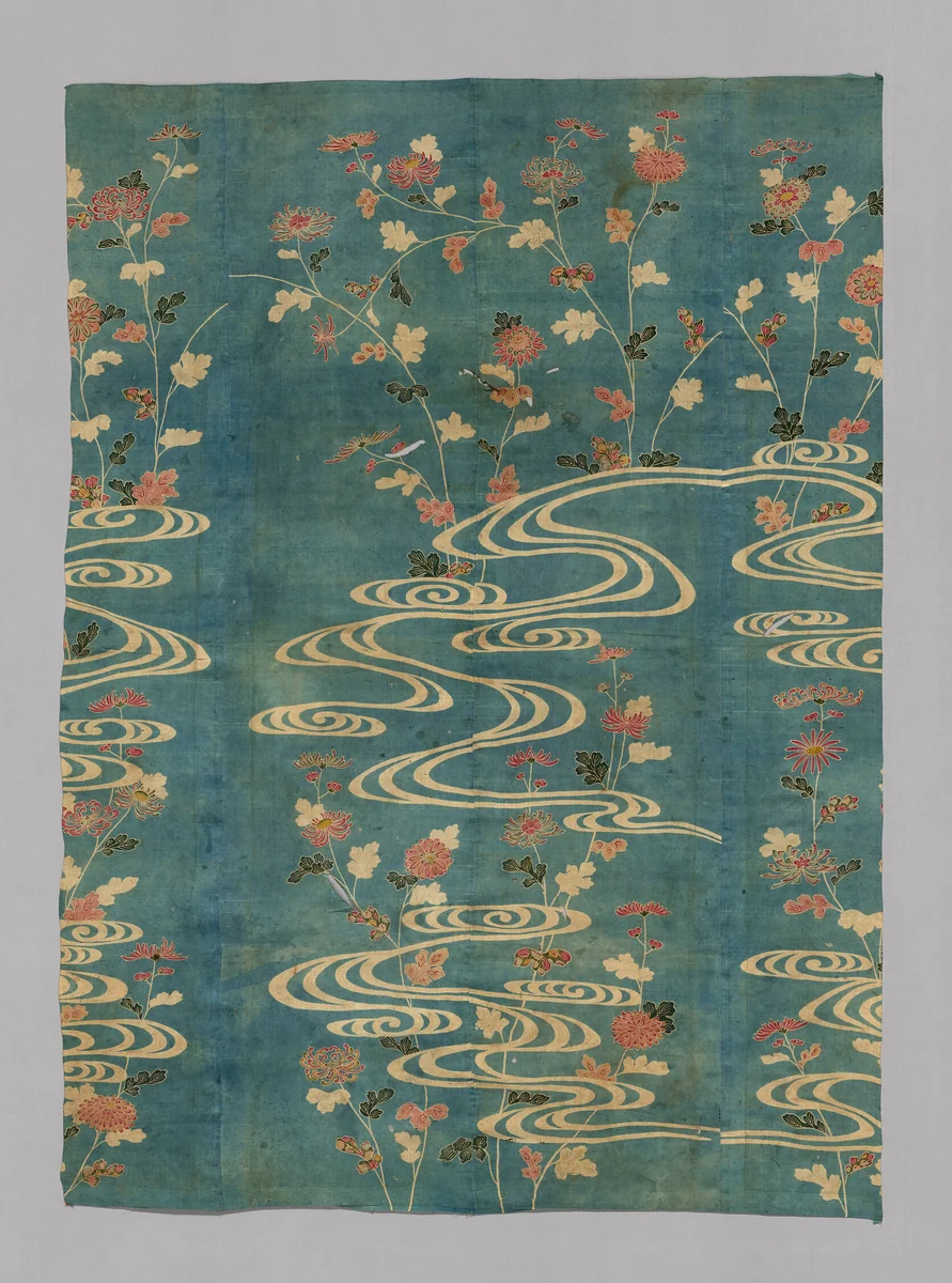 Kosode (Robe) by Japan, textile, 1701-1725