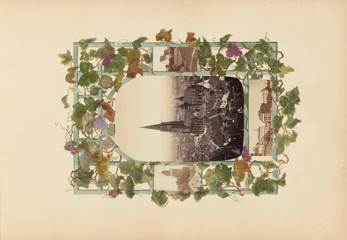 The Madame B Album by Marie-Blanche Hennelle Fournier, photograph, 1870-1879