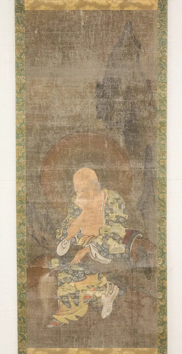 Rakan by Keinin Sumiyoshi, painting, 1400-1499
