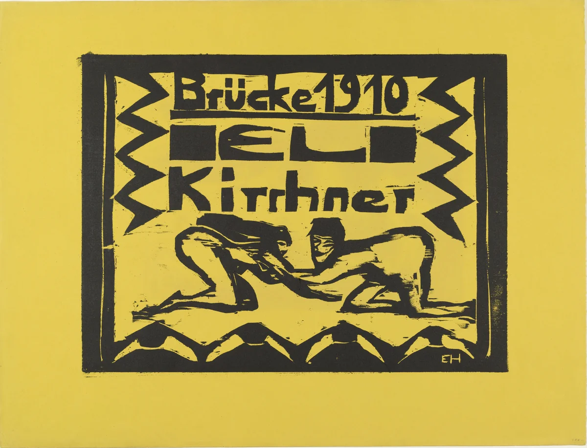 Brücke 1910 Portfolio (Brücke 1910 Jahresmappe) by Ernst Ludwig Kirchner, Erich Heckel, print, 1910