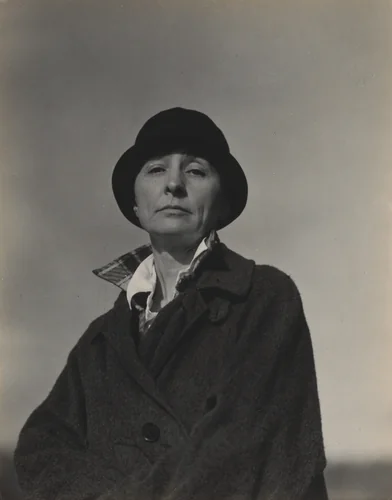 Georgia O'Keeffe by Alfred Stieglitz, photograph, 1928
