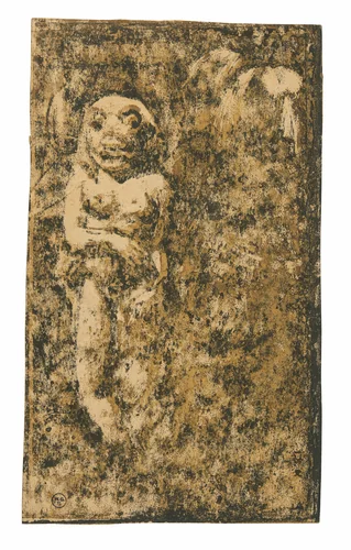 Oviri by Paul Gauguin, print, 1894