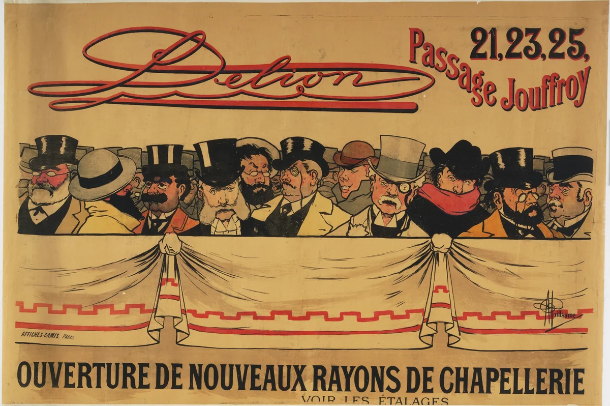 Delion by Albert Guillaume, design, 1895