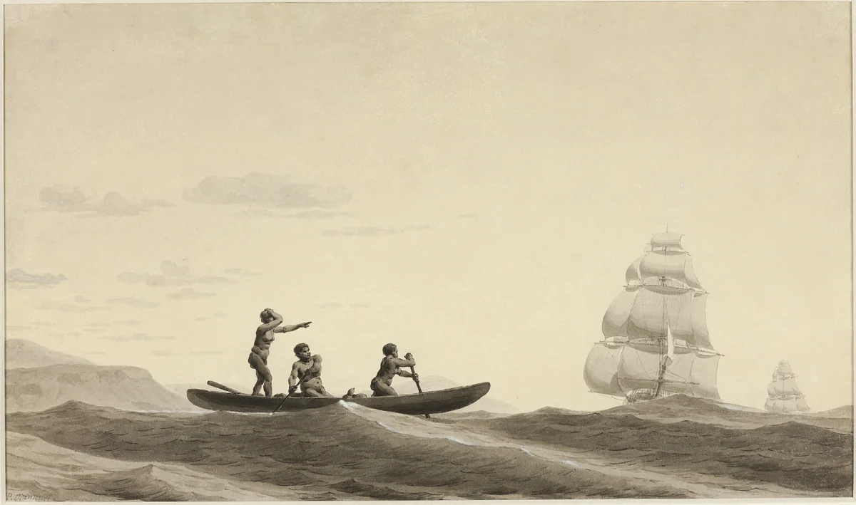 The Bark by Pierre Ozanne, drawing, 1771-1780