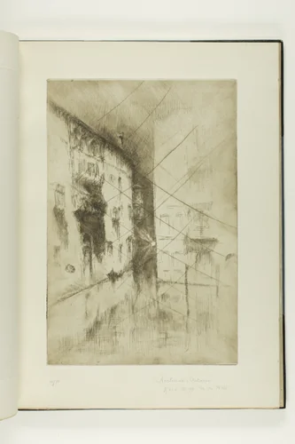 Nocturne: Palaces by James McNeill Whistler, print, 1879-1880