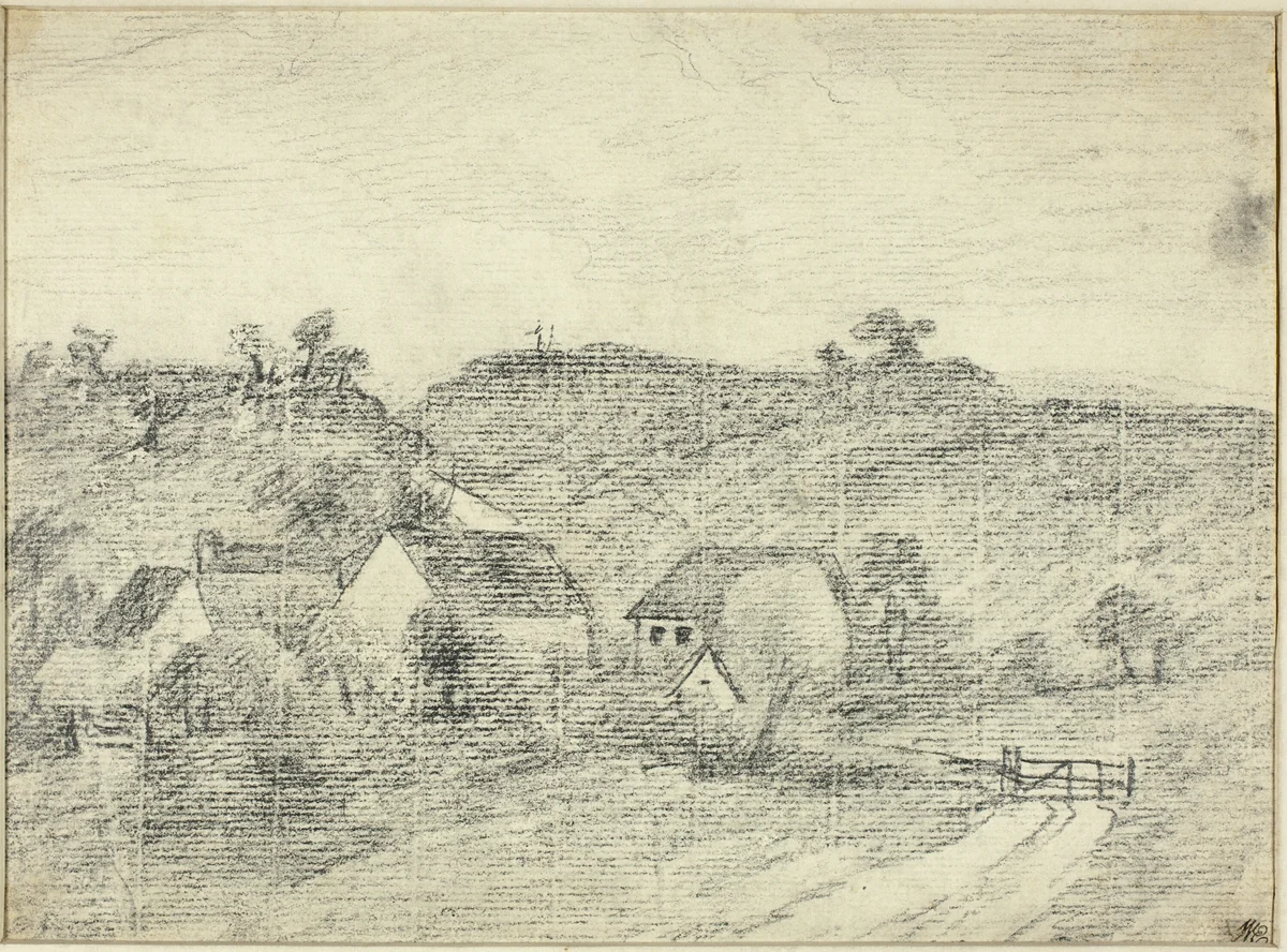 Country Cottages by George Frost
Thomas Gainsborough, drawing, 1754-1821
