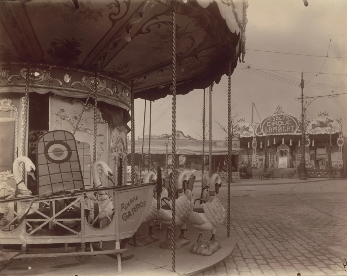 Fête de la Villette by Eugène Atget, photograph, 1926