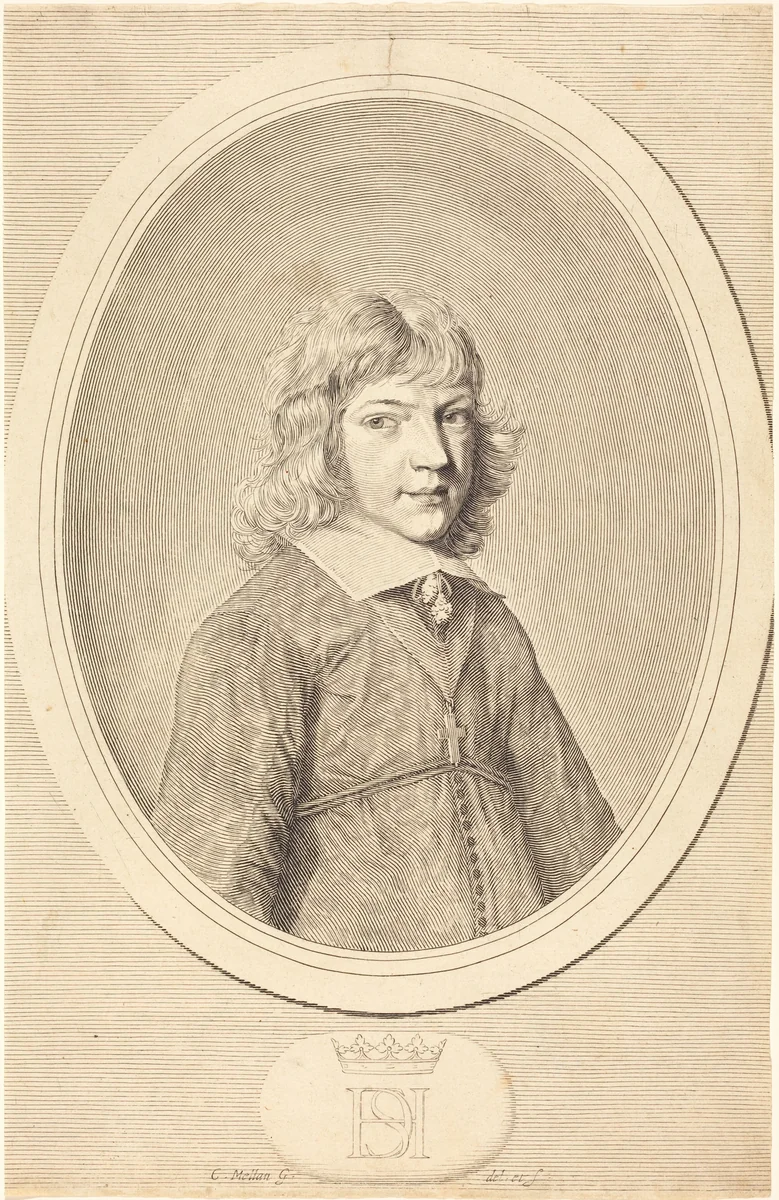 Henri de Savoie, Duc de Nemours by Claude Mellan, print, 1598-1688