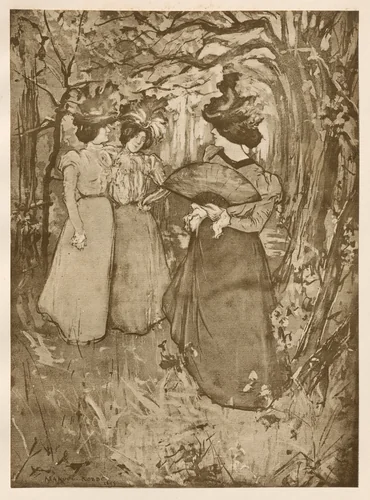 Menuet d'Automne by Manuel Robbe, book, 1898