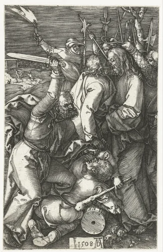 De gevangenneming by Unknown, print, 1508