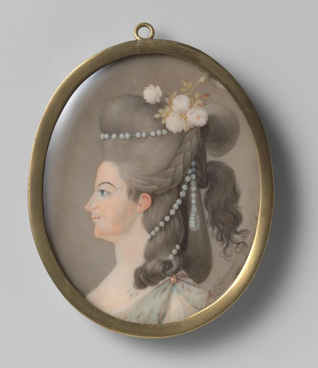 Untitled by Georg Lamprecht, painting, 1780