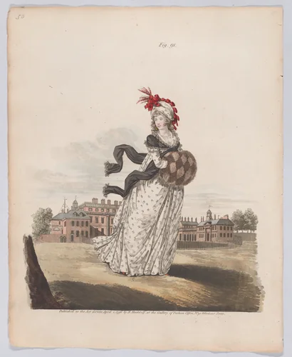 Gallery of Fashion, vol. III: April 1 1796 - March 1 1797 by Nicolaus Heideloff, book, 1794-1802