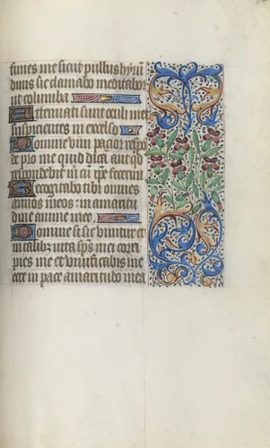 Book of Hours (Use of Rouen): fol. 140r by Master of the Geneva Latini, book, 1465-1475