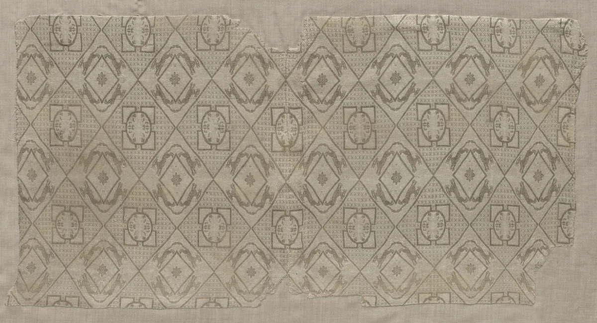Fragment by Unknown, textile, 900-1968