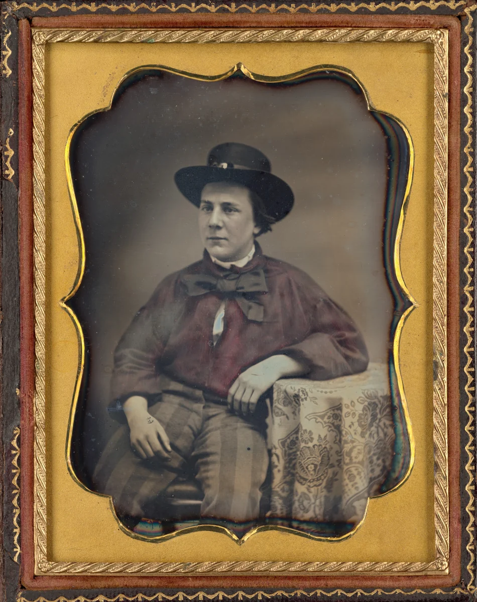 Portrait of a Man by American 19th Century, photograph, 1845-1855