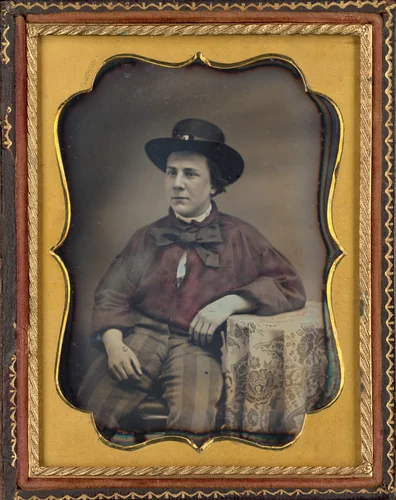 Portrait of a Man by American 19th Century, photograph, 1845-1855