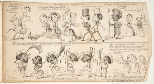 The Great Exhibition "Wot is to Be", Probable Results of The Industry of All Nations in The Year '51, Showing What is to be Exhibited, Who is To Exhibit, in Short How Its All Going to Be Done by George Augustus Sala, print, 1850