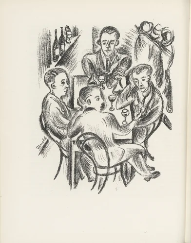 Untitled (plate, page 30) from the periodical Münchner Blätter für Dichtung und Graphik, vol. 1, no. 2 (February 1919) by Max Unold, periodical, 1919