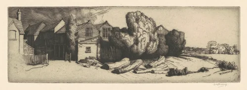Chorley Farm by William Strang, print, 1897