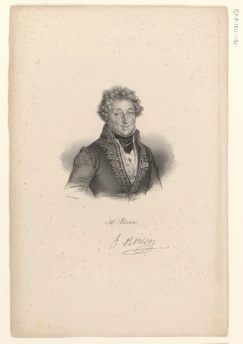 Portret van Henri-Montan Berton by anonymous, print, 1818-1842