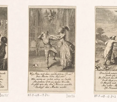 Februari by Daniel Nikolaus Chodowiecki, print, 1777