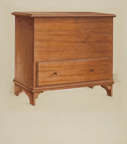 Chest with Drawer by Alfred H. Smith, index of american design, 1937