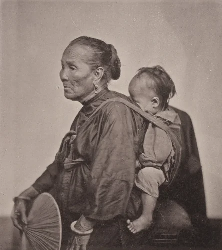 A Canton Boatwoman and Child by John Thomson, photograph, 1873