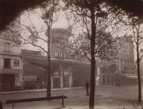 Moulin Rouge by Eugène Atget, photograph, 1926