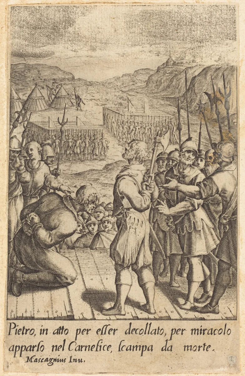 The Hangman by Jacques Callot
Donato Mascagni, print, 1619