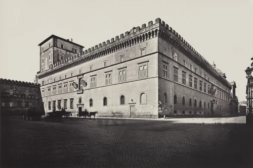 Palazzetto Venezia, Rome by James Anderson, photograph, 1870-1879