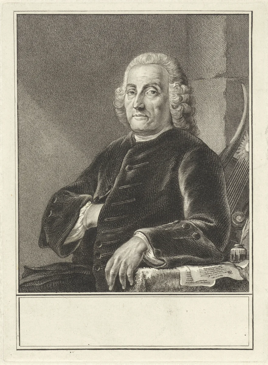 Portret van Willem van der Pot by Reinier Vinkeles, print, 1768