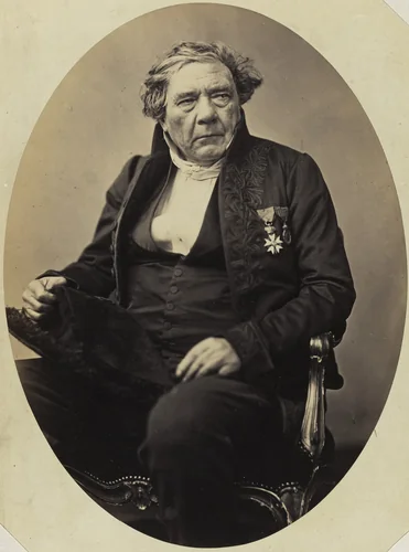 Jacques Babinet by Pierre Petit, photograph