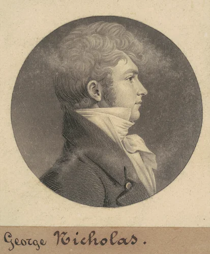 James Crenshaw Anthony by Charles B. J. Févret de Saint-Mémin, print, 1808