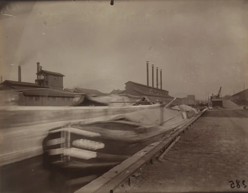 Canal Saint-Denis by Eugène Atget, photograph, 1925