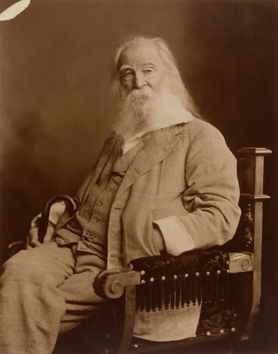 Walt Whitman by F. Gutekunst, photograph, 1890