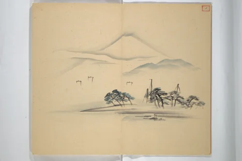 Album [of works] by the master Koiso Zensetsusō (complete) (Koiso Zensentsusō sensei gajō-kan) 小磯前雪窓先生画帖完 by Koiso Zensetsusō (小磯前雪窓), book, 1832-1902