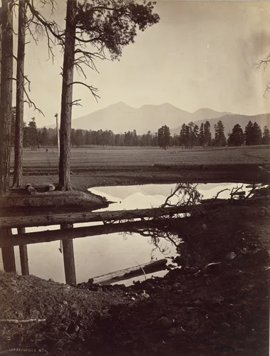 San Francisco Mountains by John Hillers, photograph, 1875