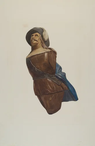 Figurehead by Lucille Chabot, index of american design, 1936
