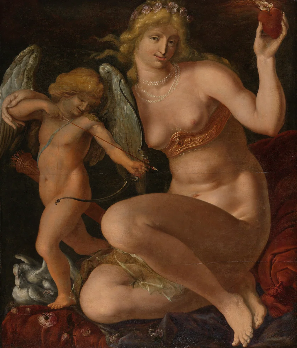 Untitled by Jacques de Gheyn, painting, 1605-1610