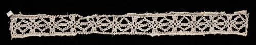 Bobbin Lace Insertion with Selvage by Unknown, textile, 1540-1560